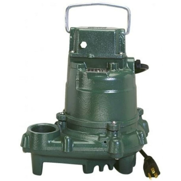 0.3 HP 115 V Zoeller Model N53 Mighty-Mate Non-Automatic Cast Iron Effluent Pump 